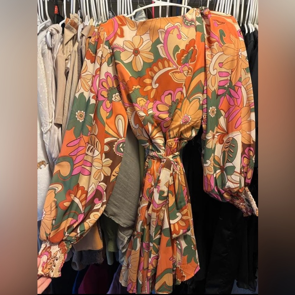 Flying Tomato Without Limits 70s style mini dress